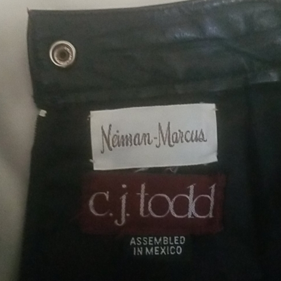 Leather skirt w - Picture 2 of 2